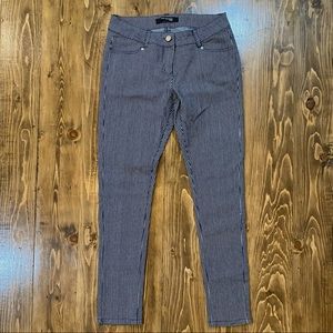 Top Secret striped skinny jeans